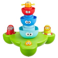 Yookidoo 趣味噴泉朋友沐浴玩具 D40115, 藍色