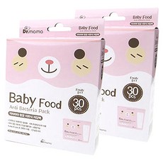 닥터마마 항균 이유식 저장팩 200ml, 2개