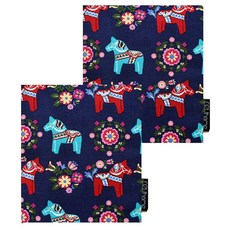 Leuhome 小馬布料, 2個, 海軍藍
