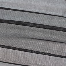 Kohas iD 素色網眼透膚布料, 黑色的