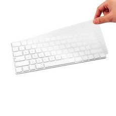 플럭스 애플 매직키보드2 충전형 TPU 키스킨, 투명, 1개