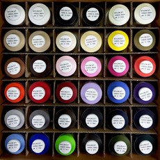 Fashion Point 毛感尼龍拷克線 100D/2 縫紉線 36件組, 混色, 500m, 36個