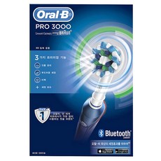오랄비 PRO3000 PLUS 블루투스 전동칫솔, 1세트
