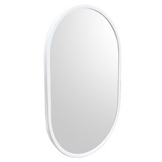 Barowa橢圓形框鏡, 白色的