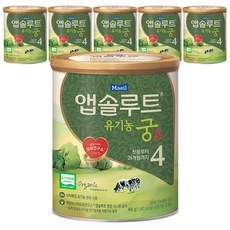 앱솔루트 유기농 궁 분유 4단계, 400g, 6개