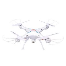 시마 쿼드콥터 헬리캠 X5C 드론, 화이트, 1개