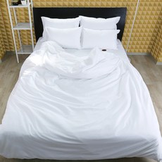 CLAMOP 素色80支高密度柔棉被套寢具組