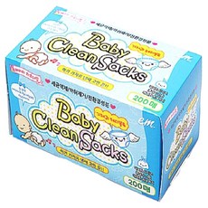 이엔컴퍼니 베이비 크린쌕 기저귀 쓰레기봉투 베이비파우더향 200매, 1개, 2L