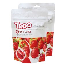 자연그대로 트루 생딸기그대로 과일칩, 16g, 2개