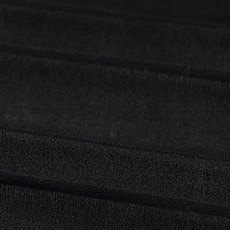 Kohas iD 素色彈力透膚布料, 黑色的