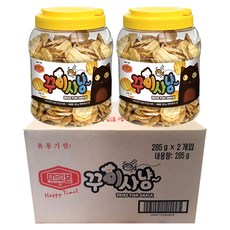 머거본 꾸이사냥 어포스낵, 285g, 2개