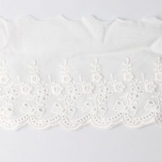 패션포인트 면60수 아사 레이스 JT06, 1개