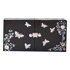 Palbok Najeon 漆器首飾盒迷你花蝴蝶配對, 自由