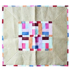 Palbok 【傳統工藝品】優質苧麻方雕桌布 傳統紀念品 外國人禮品