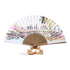 圖畫復古折扇, 1個