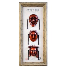 八福商會驅邪傳統掛軸工藝品 垂直 3型, 混色
