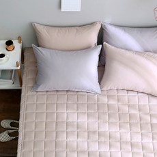 타카타카 플러스 순면 누빔 고정밴딩패드, 핑크베이지