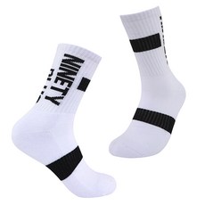 나인티플러스 다이나믹 하프 삭스 17051, 백색, 1개