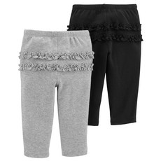 카터스 여아용 베이비 밴딩바지 2p 세트