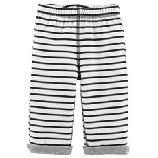 카터스 남아용 스트라이프 리버서블 밴딩바지