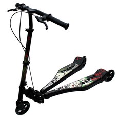 휠러스 부두 슬라이더 킥보드 HL-316, 블랙