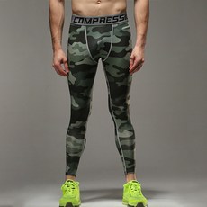 訓練壓縮運動褲軍裝風格男士下裝 XXL