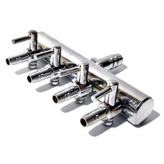 鼓風機單管用T字型不鏽鋼分流管, 1個