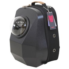 REDPUPPY Stella 寵物太空包, 黑色, 1個