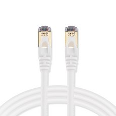 AVIVE 高級型 STP 10m CAT7 網路線, 白色, 1條