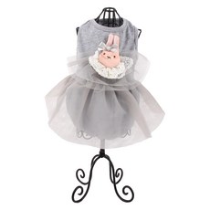 Dog-i 寵物狗兔子裙, 灰色