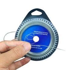 WEIHE 낚시용 와이어 10lbs, 혼합색상, 1개