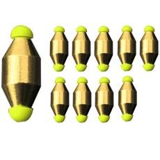 WEIHE 卡羅萊納黃銅釣墜, 1個, 10入