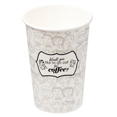 TheBeanSome People 紙杯 380 ml, 1000入, 1套