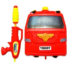 또봇 소방차 물총, 혼합 색상, 1개