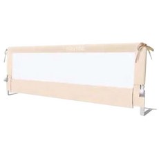 BabyBBZ 프리미엄 침대가드 150cm + 고정 끈, 헤이즐넛 베이지