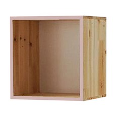 家居家具雪松木太空盒雪松木1盒（大）太空盒, 粉色