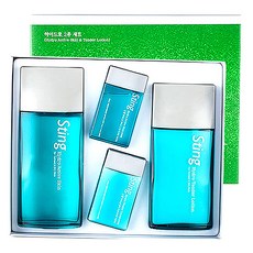 ENPRANI 男士保濕護膚禮盒 化妝水 2入+乳液 2入, 1組