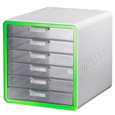 litem. 里特 My Room 文件盒 10012, 6層, 綠色