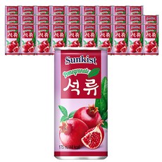 해태음료 썬키스트 석류, 175ml, 30개
