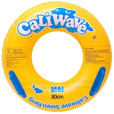CaLiWaVe 游泳圈 80cm, 1組, 黃色