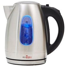 [퀸센스(가전)] 스텐 전기포트 무선주전자 EOS 1.7L ERWK-108, 상세 설명 참조