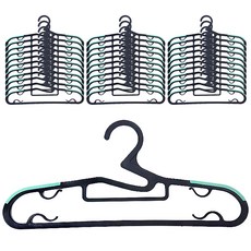 HAPPYHOME 防滑衣架, 薄荷, 100個