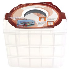 Winprice 儲物盒 L號, 透明, 1個