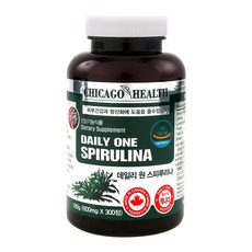 CHICAGOHEALTH 螺旋藻萃取補充錠 180g, 300顆, 1罐