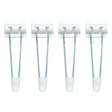 SUWOO 摺疊鋼腳, 白色