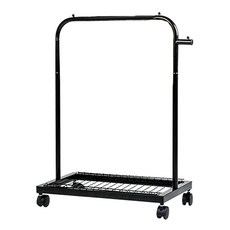 DING DONG PET 寵物移動式衣架, 黑色的