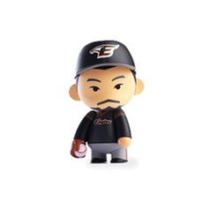Hanwha Eagles CUVA Art Toy Kim Kyung-eon Figure (NO.51-Kim Kyung-eon) AWAY