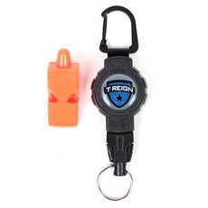 T-REIGN 伸縮式裝備繫繩 + FOX40安全哨, 混合顏色, 1個