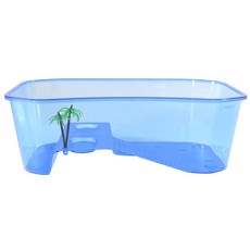 Gounmool Nomopet 開放式烏龜缸 小型 藍色 NX-11, 1個