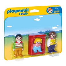 playmobil 摩比人 1.2.3 嬰兒搖籃圖 6966, 1套